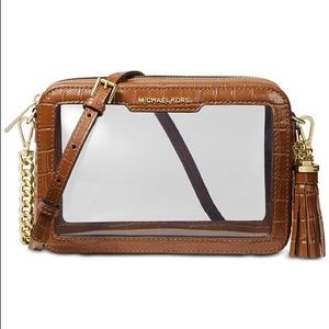 Michael Kors clear camera bag